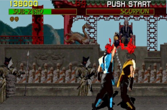 Resultado de imagem para mortal kombat 1992